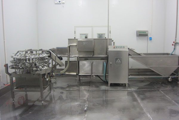 Egg White and Yolk Separating Machine Line-factory show