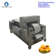 apricot pitting cutting machine